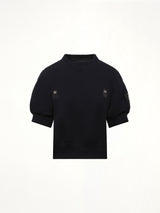Sponge x Nylon Twill Pullover in Black