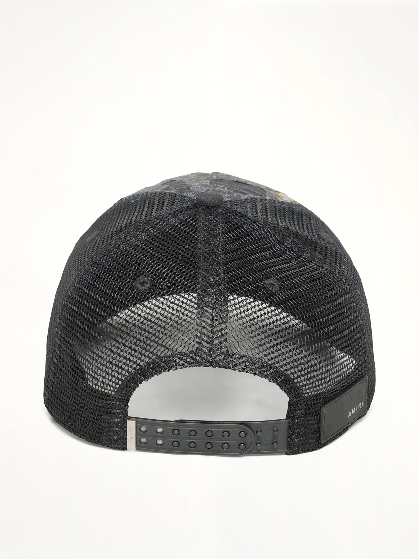Bandana Repair Trucker Hat in Black