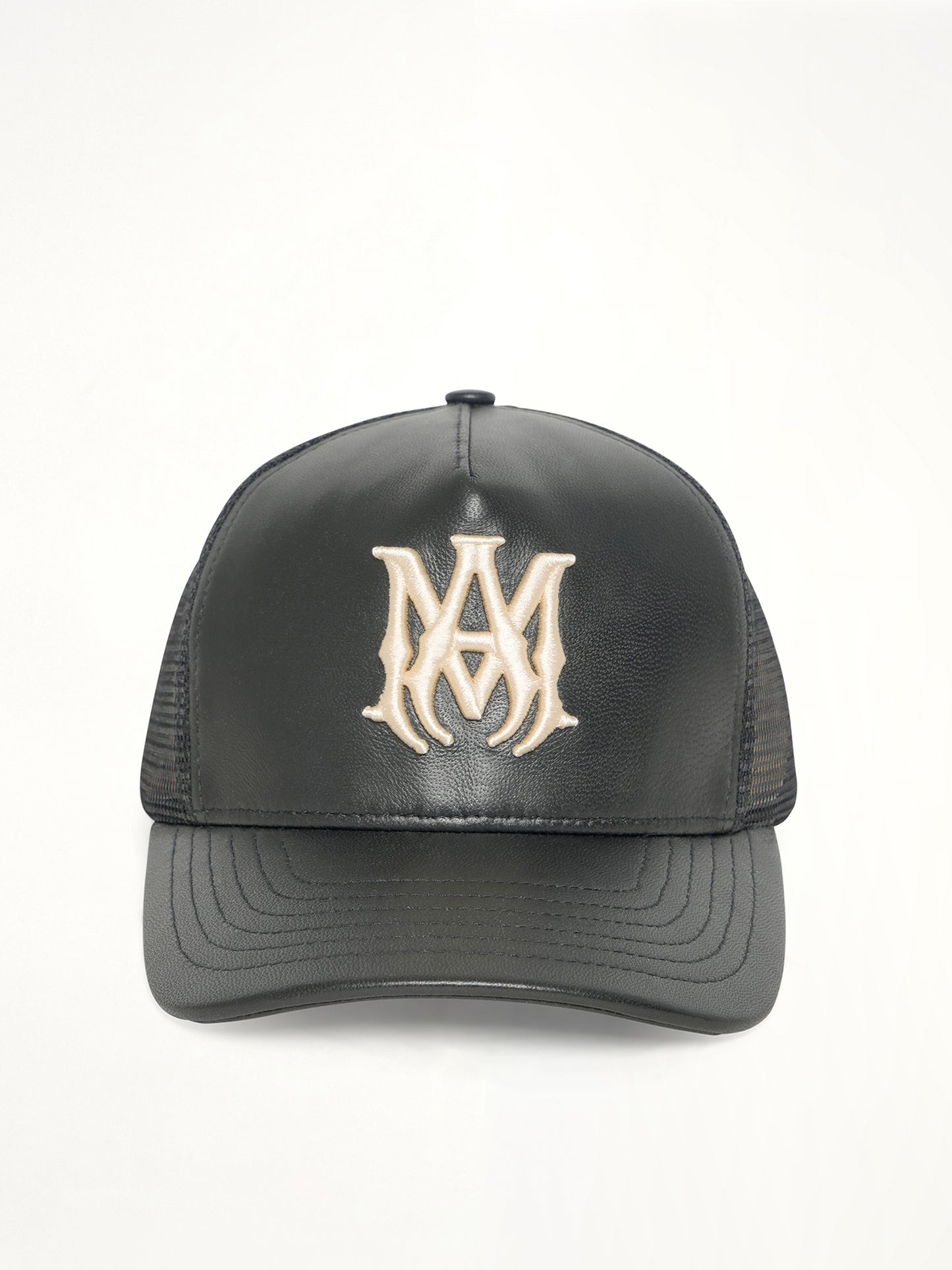 Leather MA Trucker Hat
