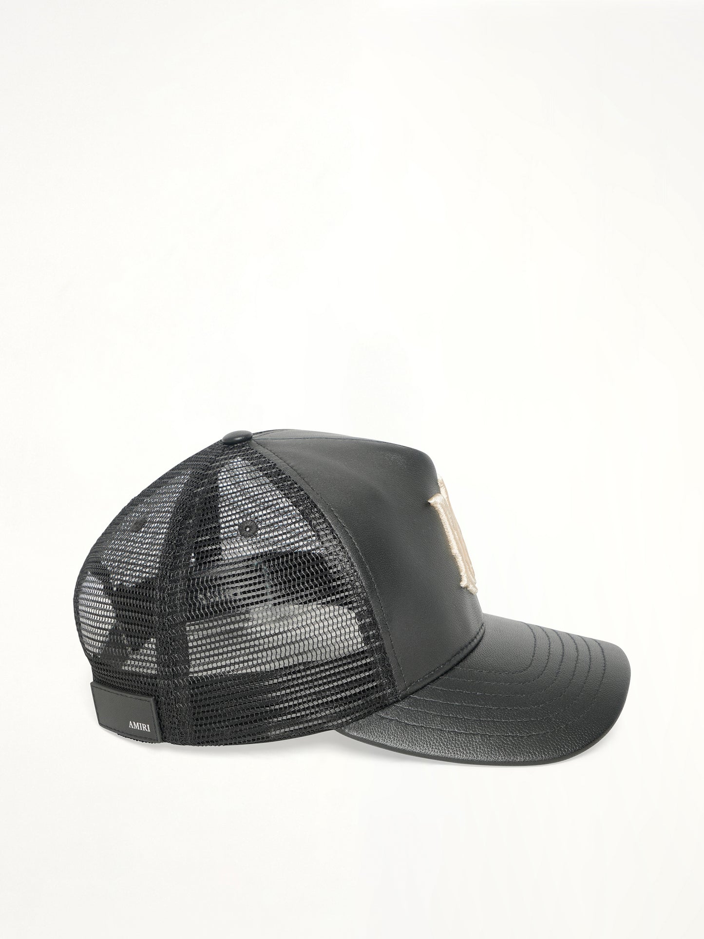 Leather MA Trucker Hat