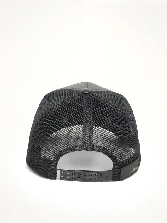 Leather MA Trucker Hat