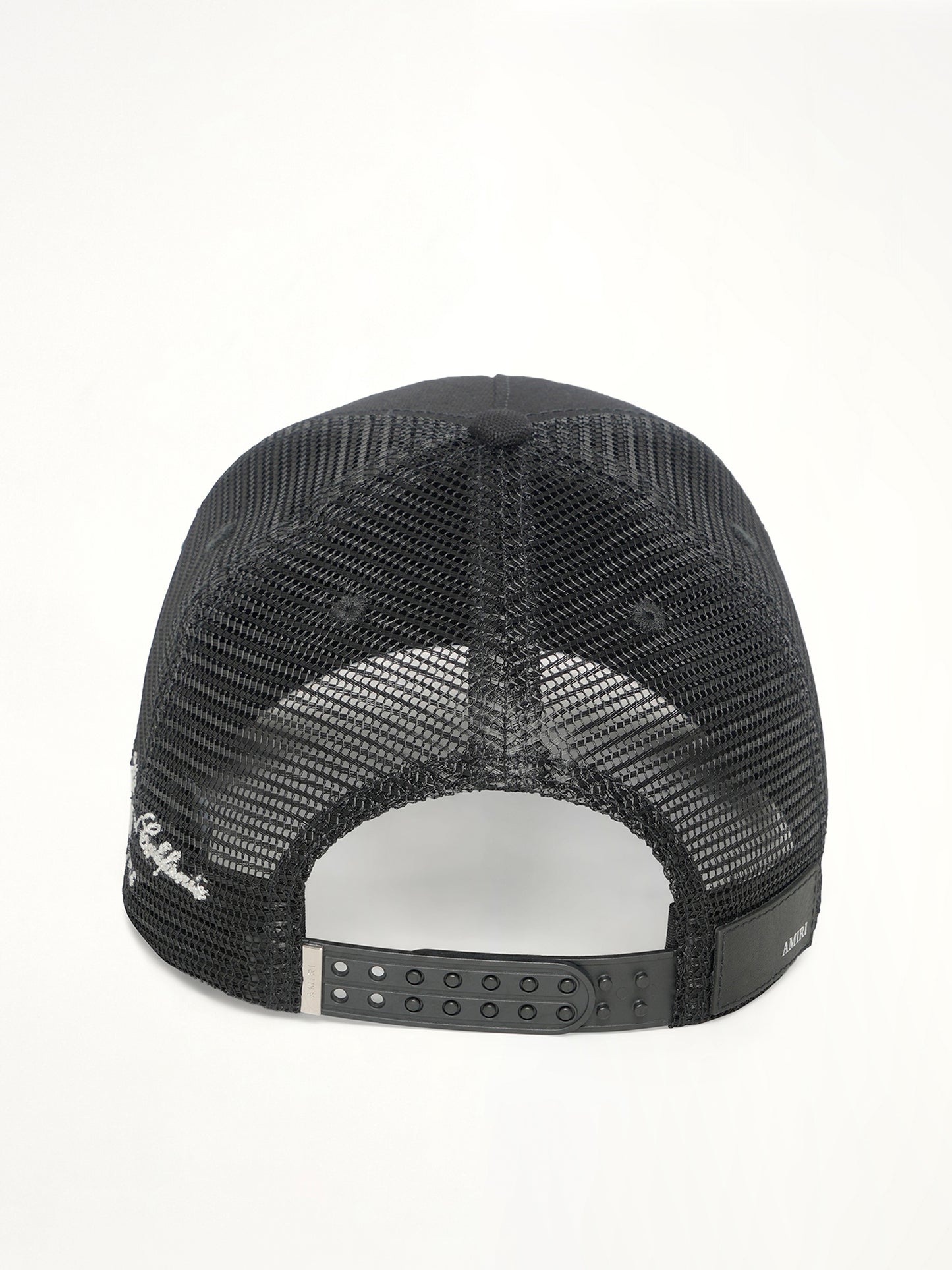MA Crest Trucker Hat in Black