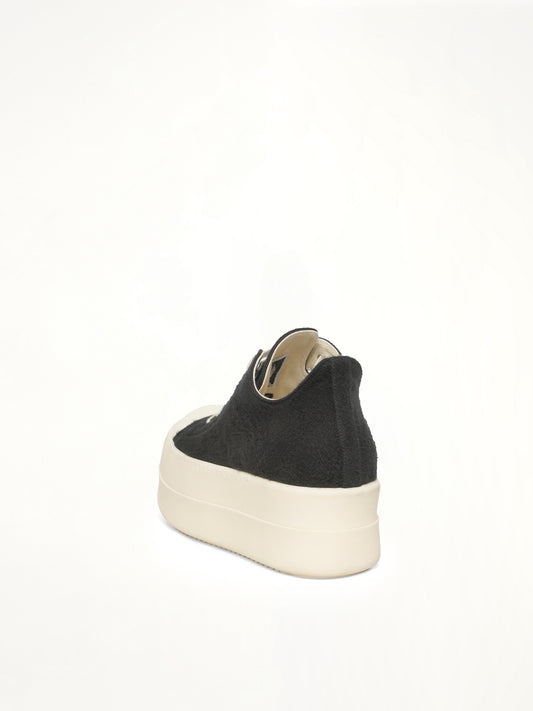 Double Bumper Sneaker in Black/Milk/Milk