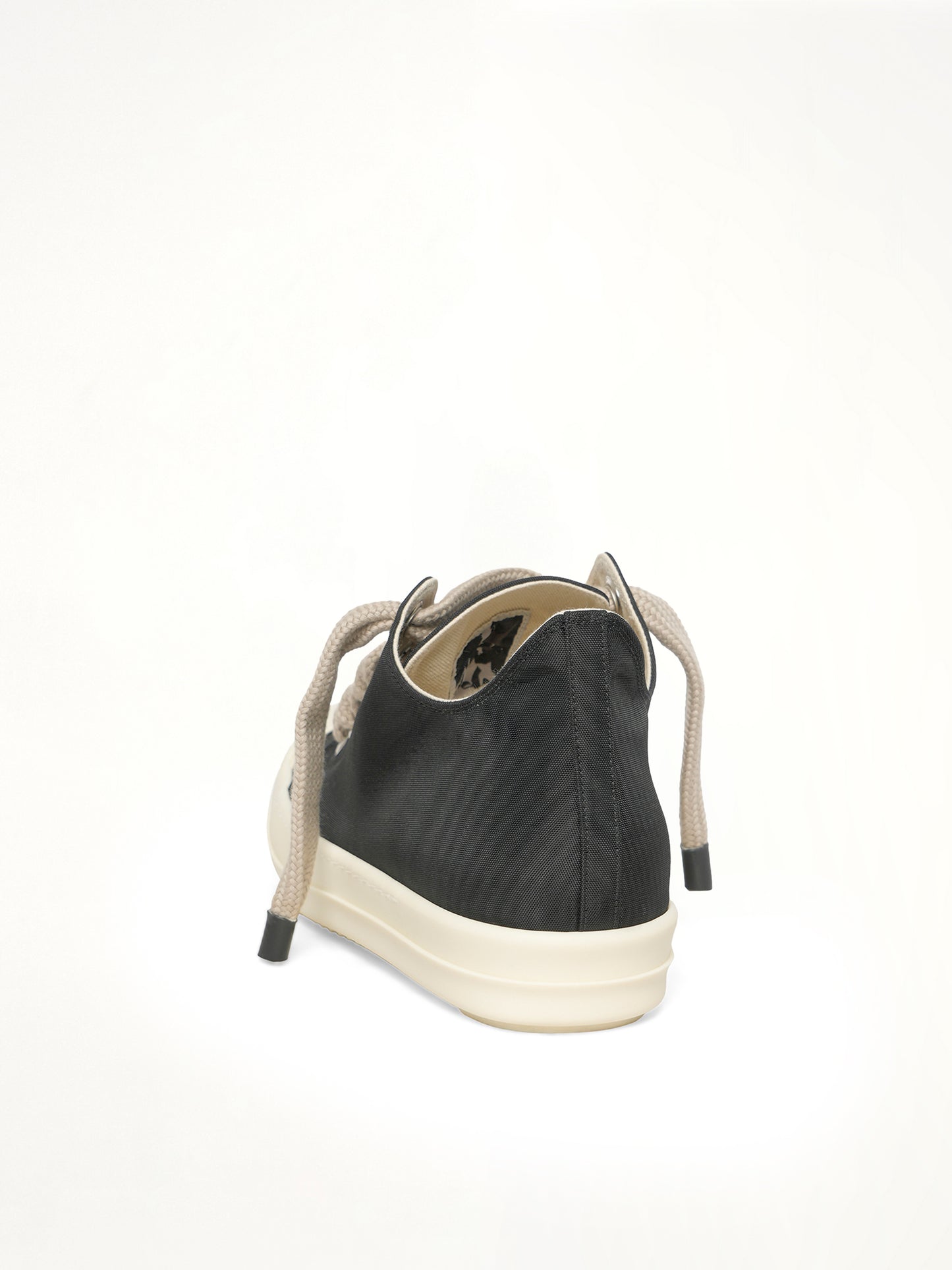 Nylon Jumbolace Sneaks in Black/Milk/Milk