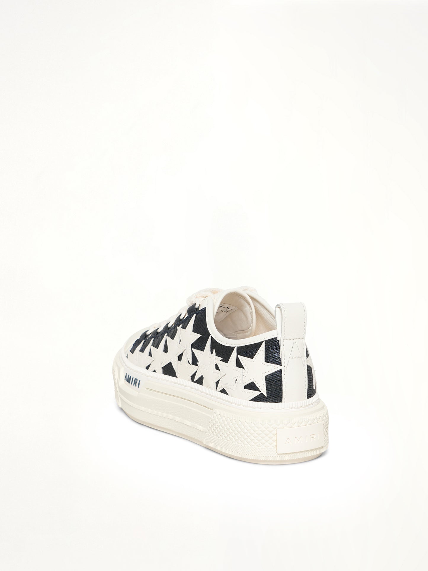 Denim Stars Court Low Sneaker in Wet Shimmer