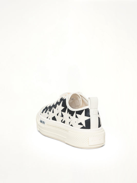Denim Stars Court Low Sneaker in Wet Shimmer