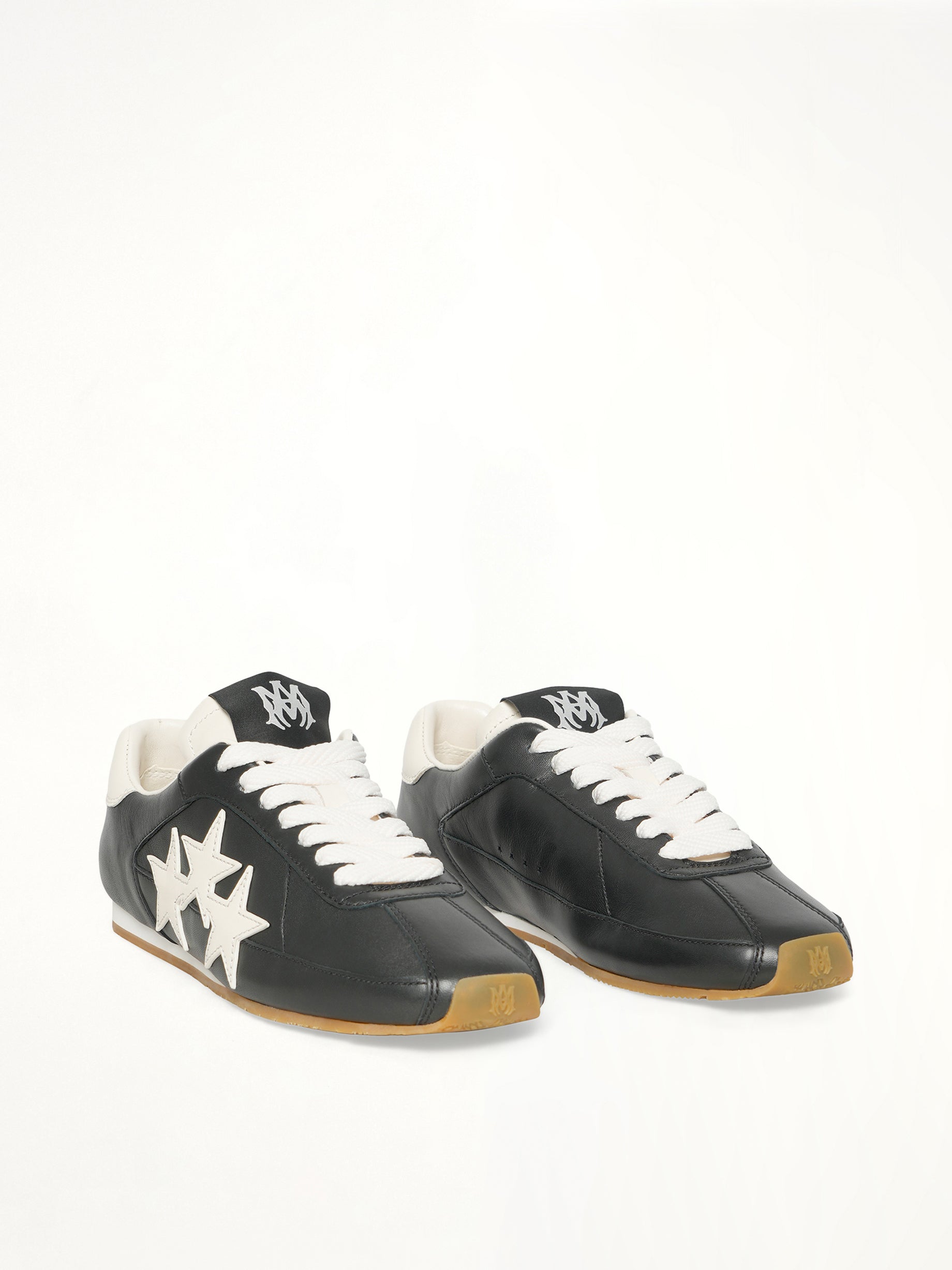 Pacific Slim Sneaker in Black Front View | AMIRI