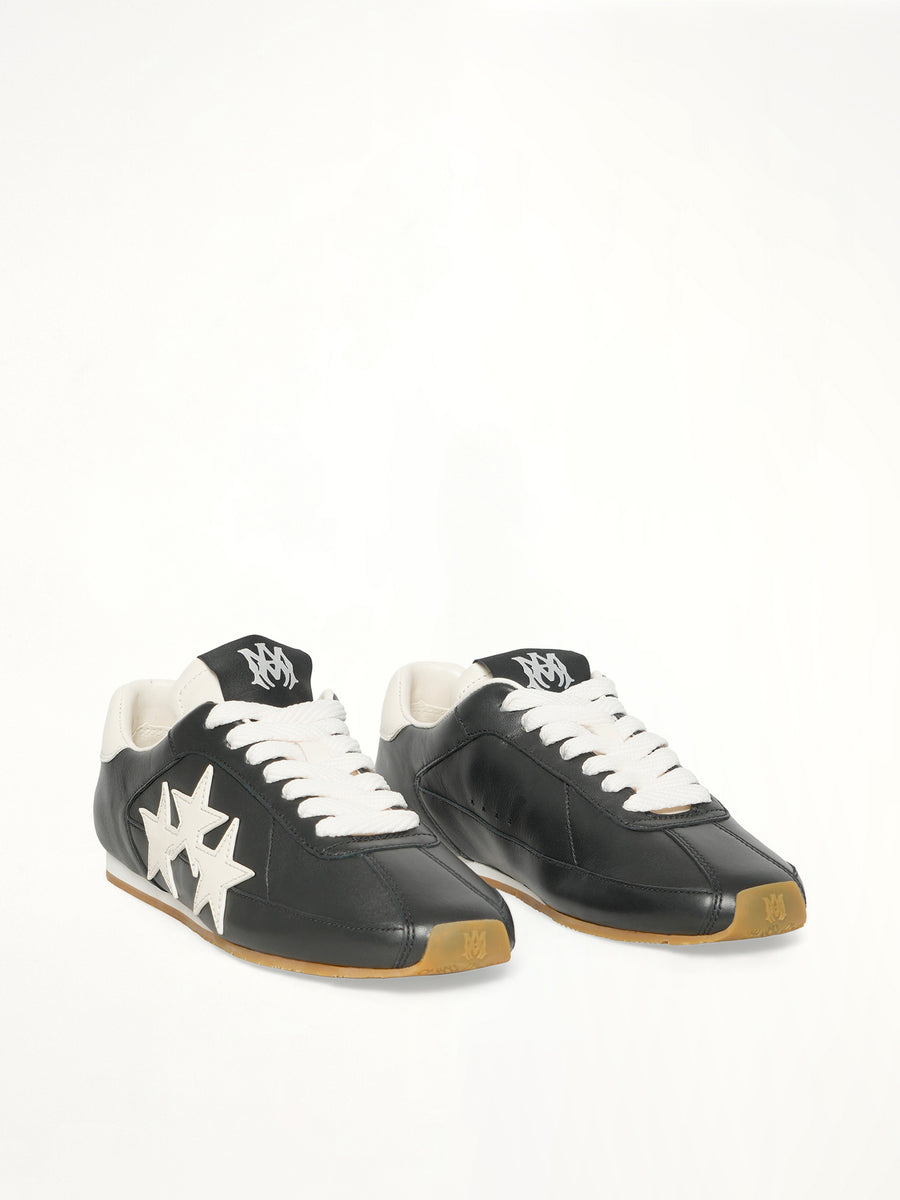 Pacific Slim Sneaker in Black Front View | AMIRI