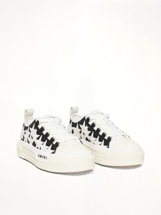 Stars Court Low Sneaker in Black