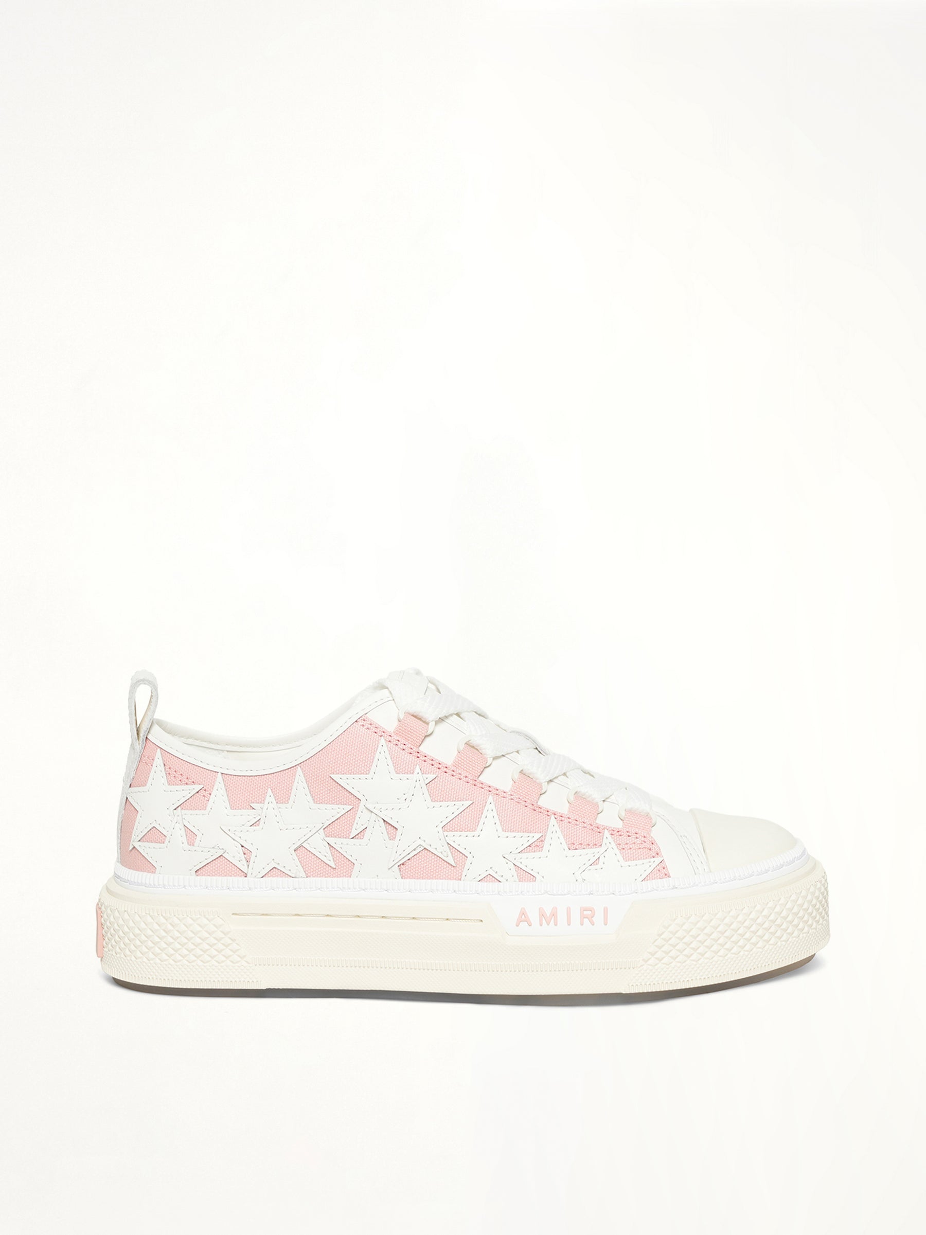 Stars Court Low Sneaker in Evening Sand Side View | AMIRI