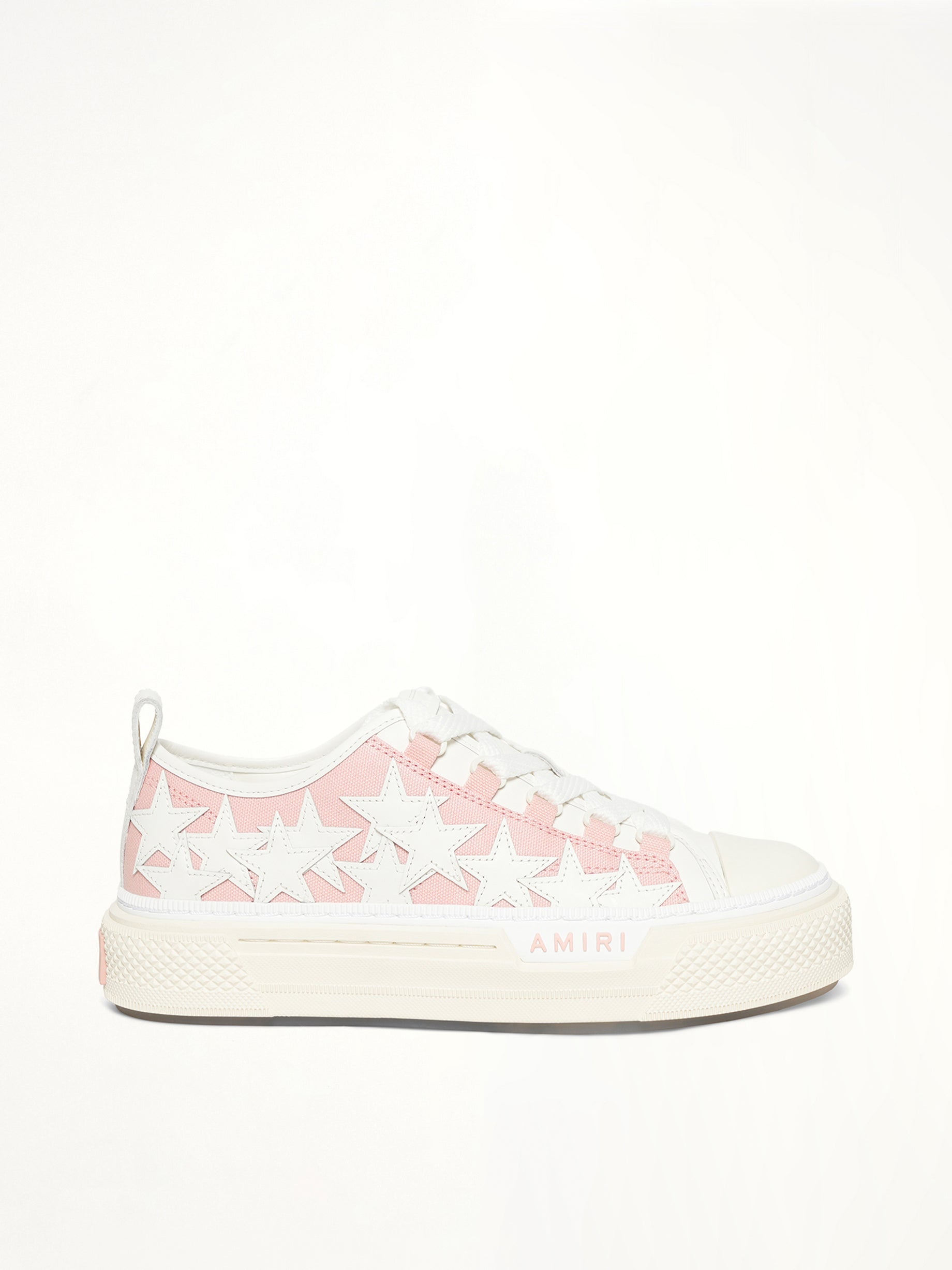 Stars Court Low Sneaker in Evening Sand Side View | AMIRI