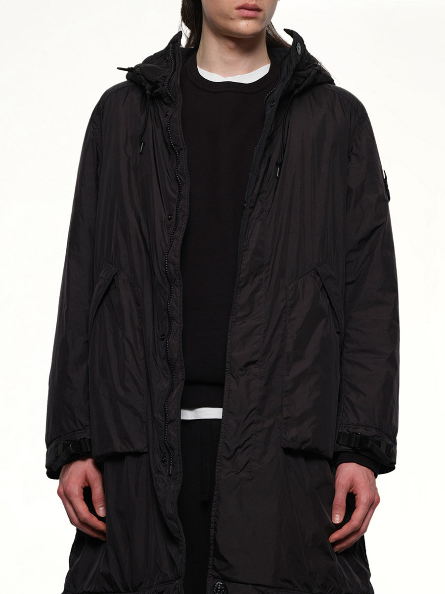 710000 Long Parka in Black
