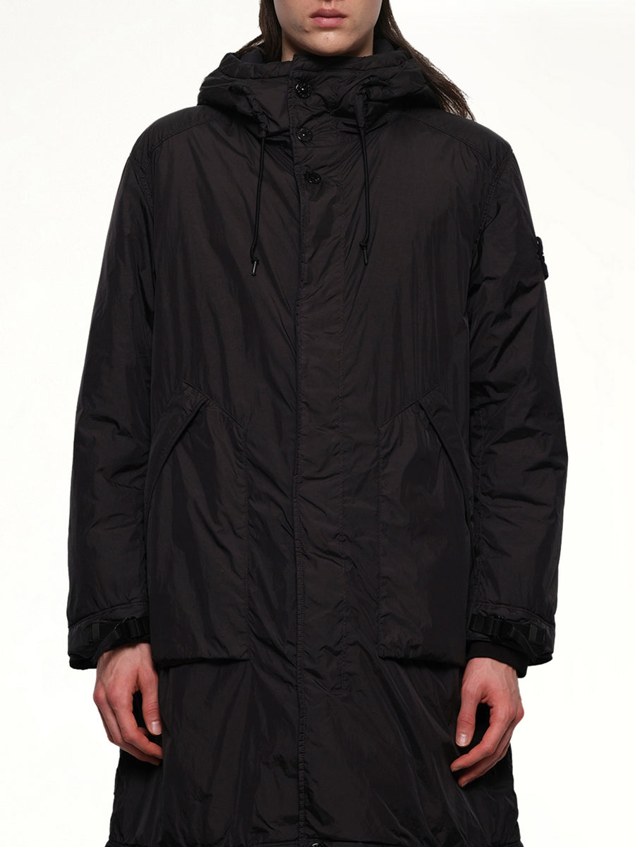 710000 Long Parka in Black