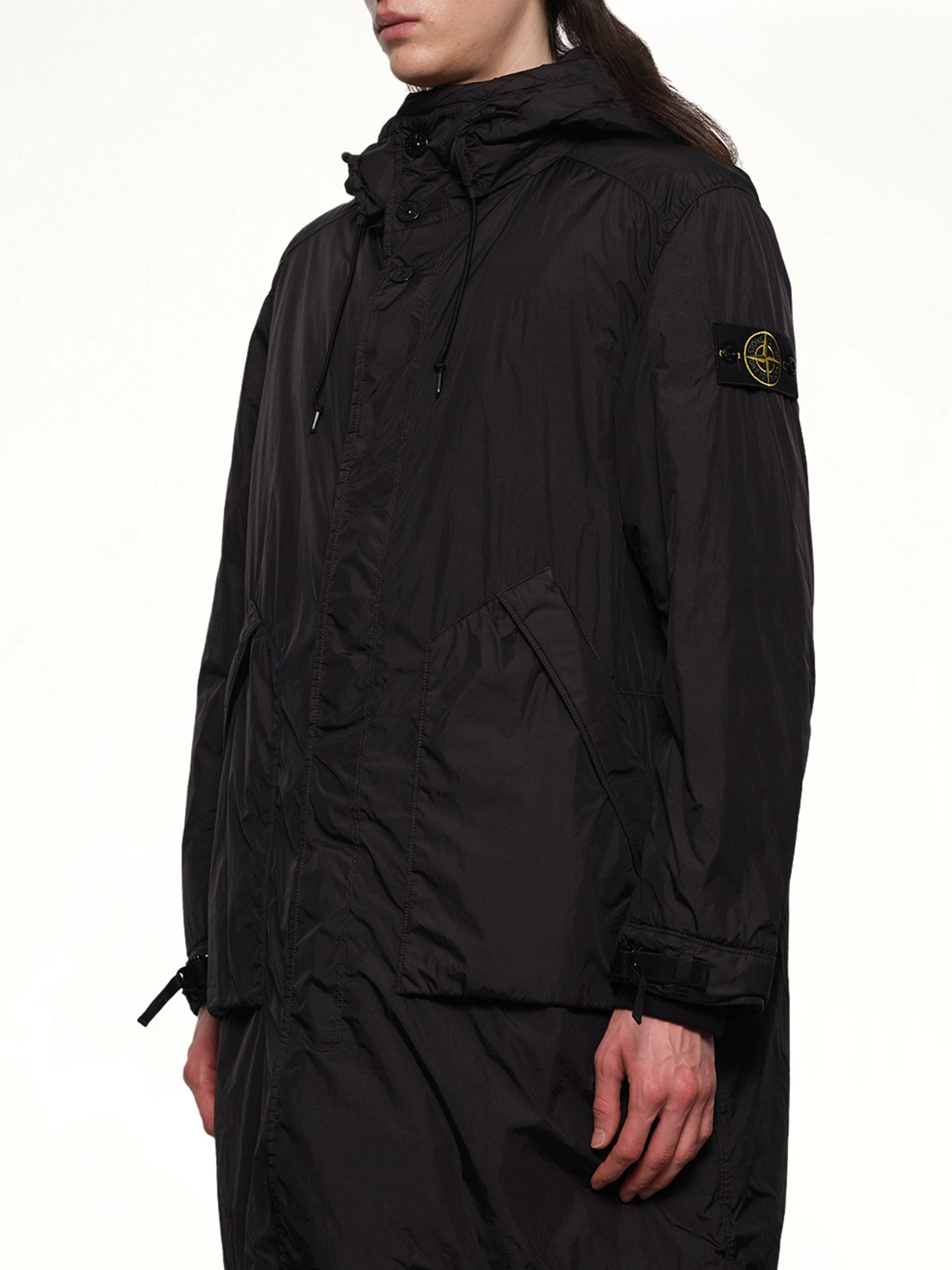 710000 Long Parka in Black