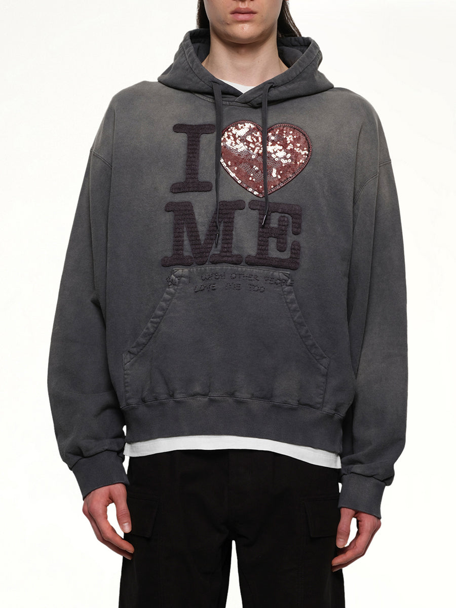 Grip-Love Hoodie in Black
