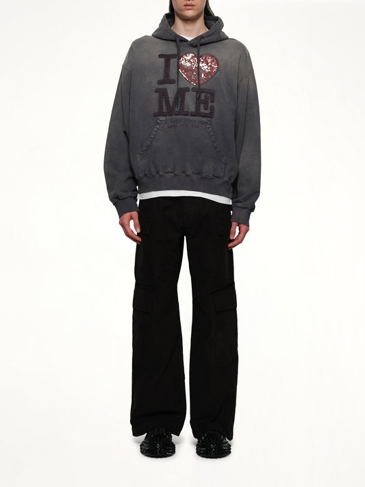 Grip-Love Hoodie in Black