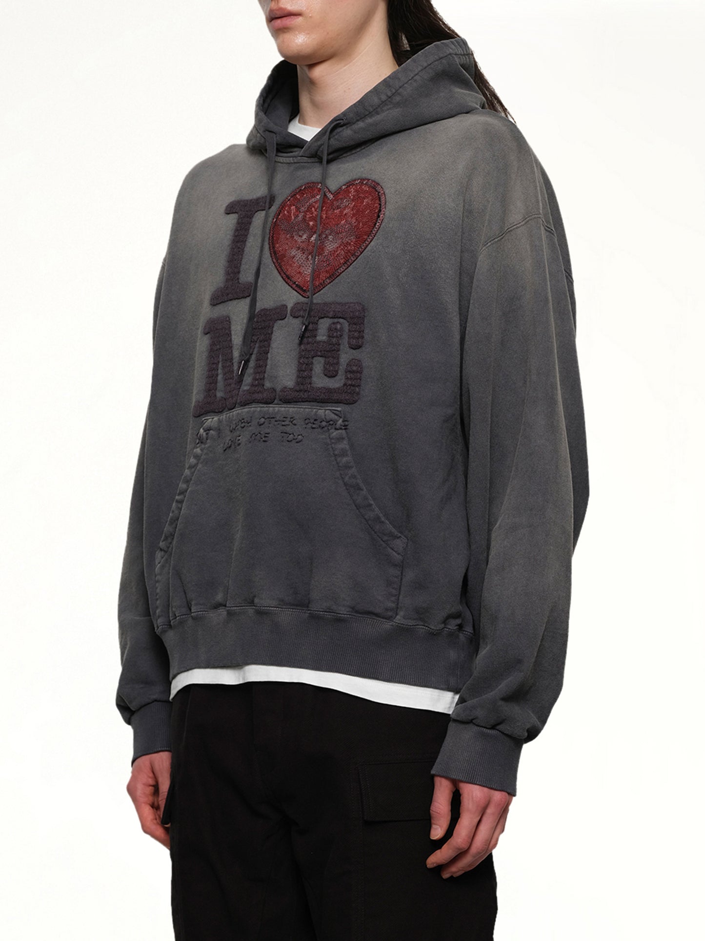 Grip-Love Hoodie in Black