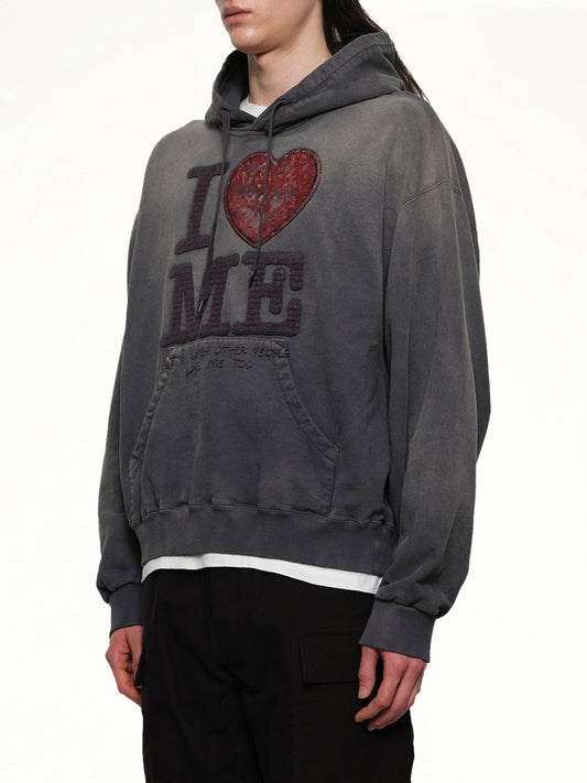 Grip-Love Hoodie in Black