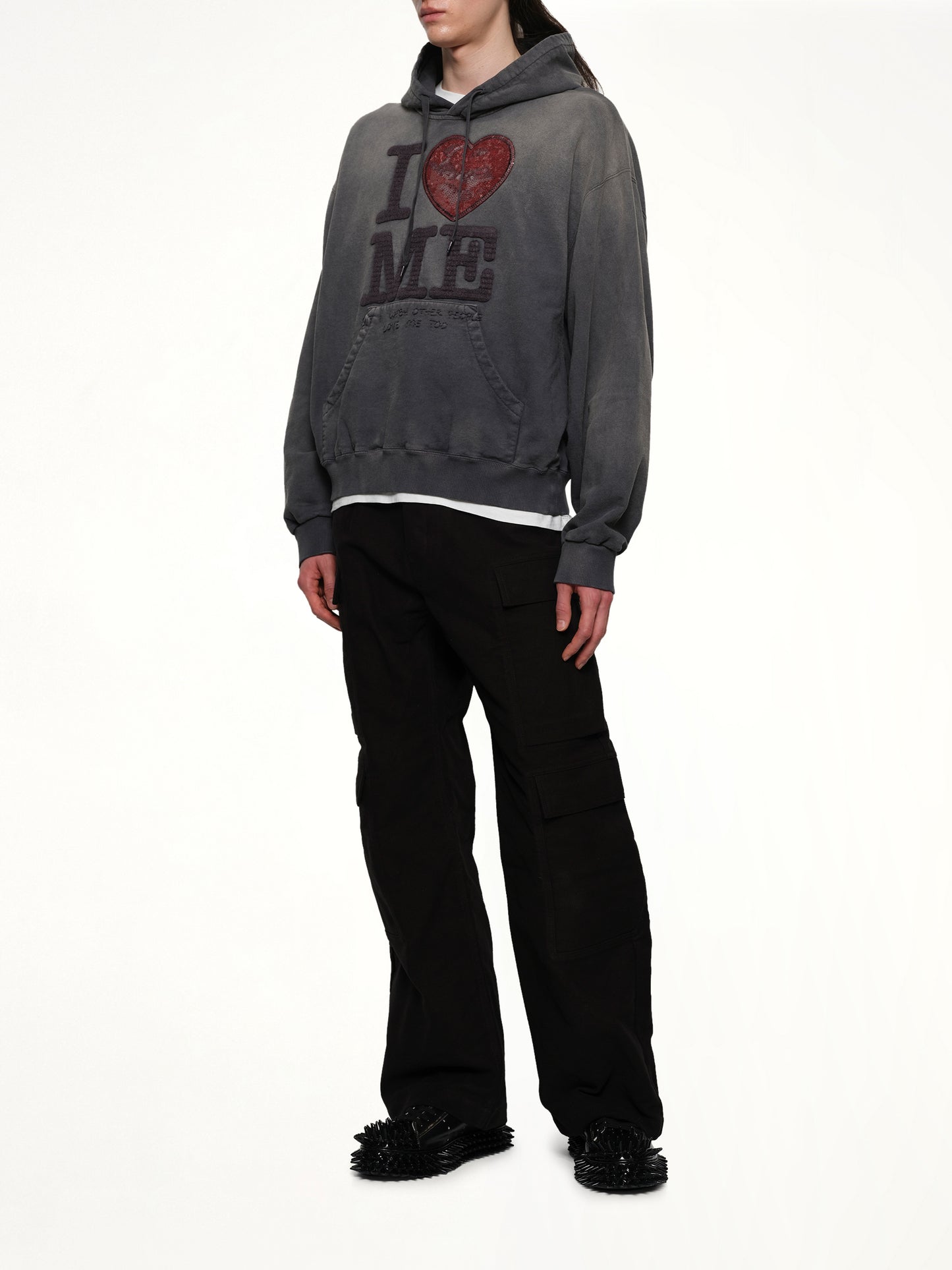 Grip-Love Hoodie in Black