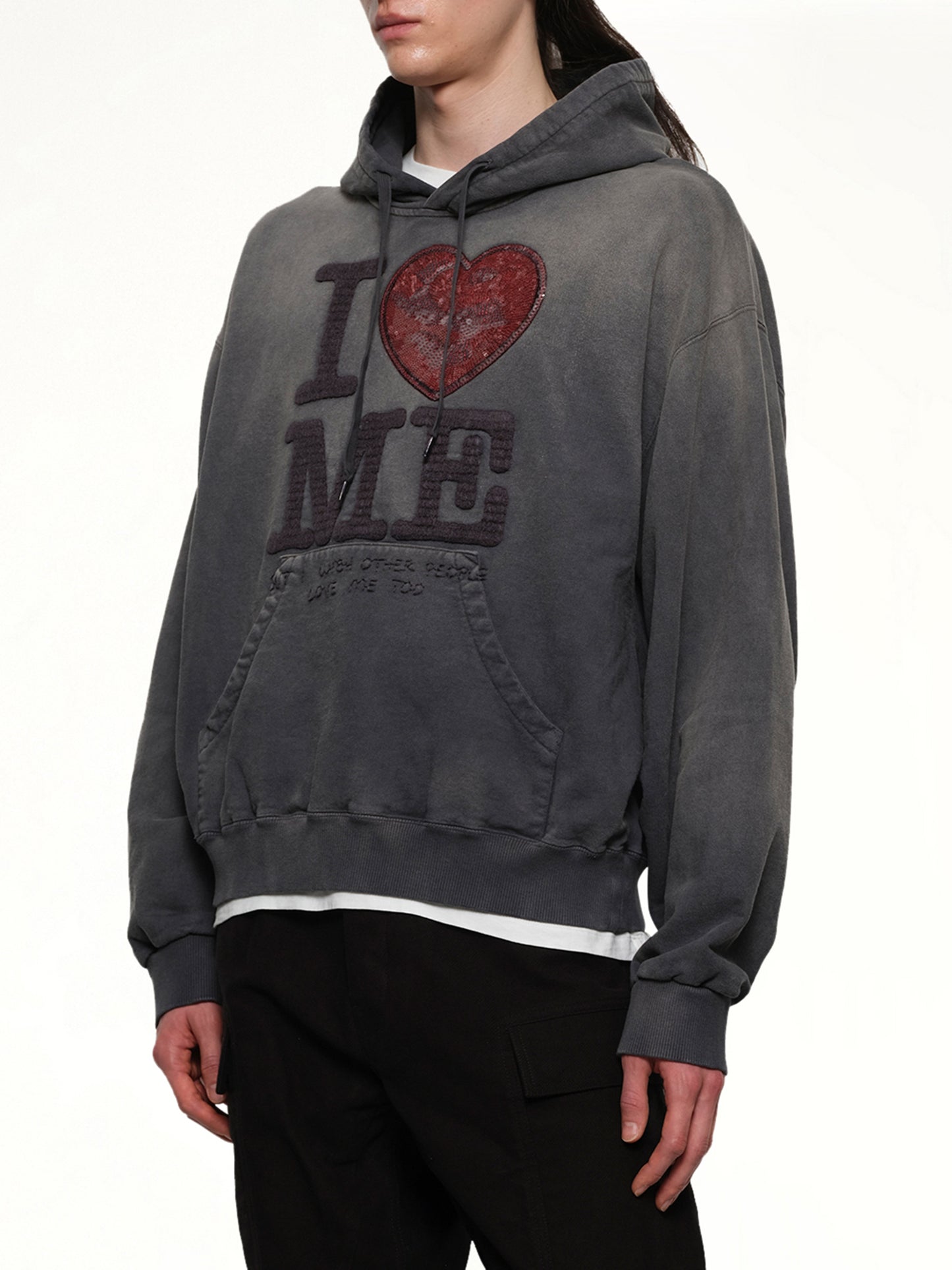 Grip-Love Hoodie in Black