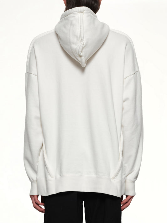 Patches Hoodie in White