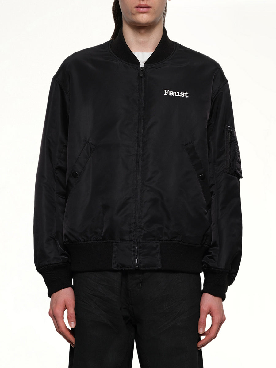 Faust Bomber Jacket in Black