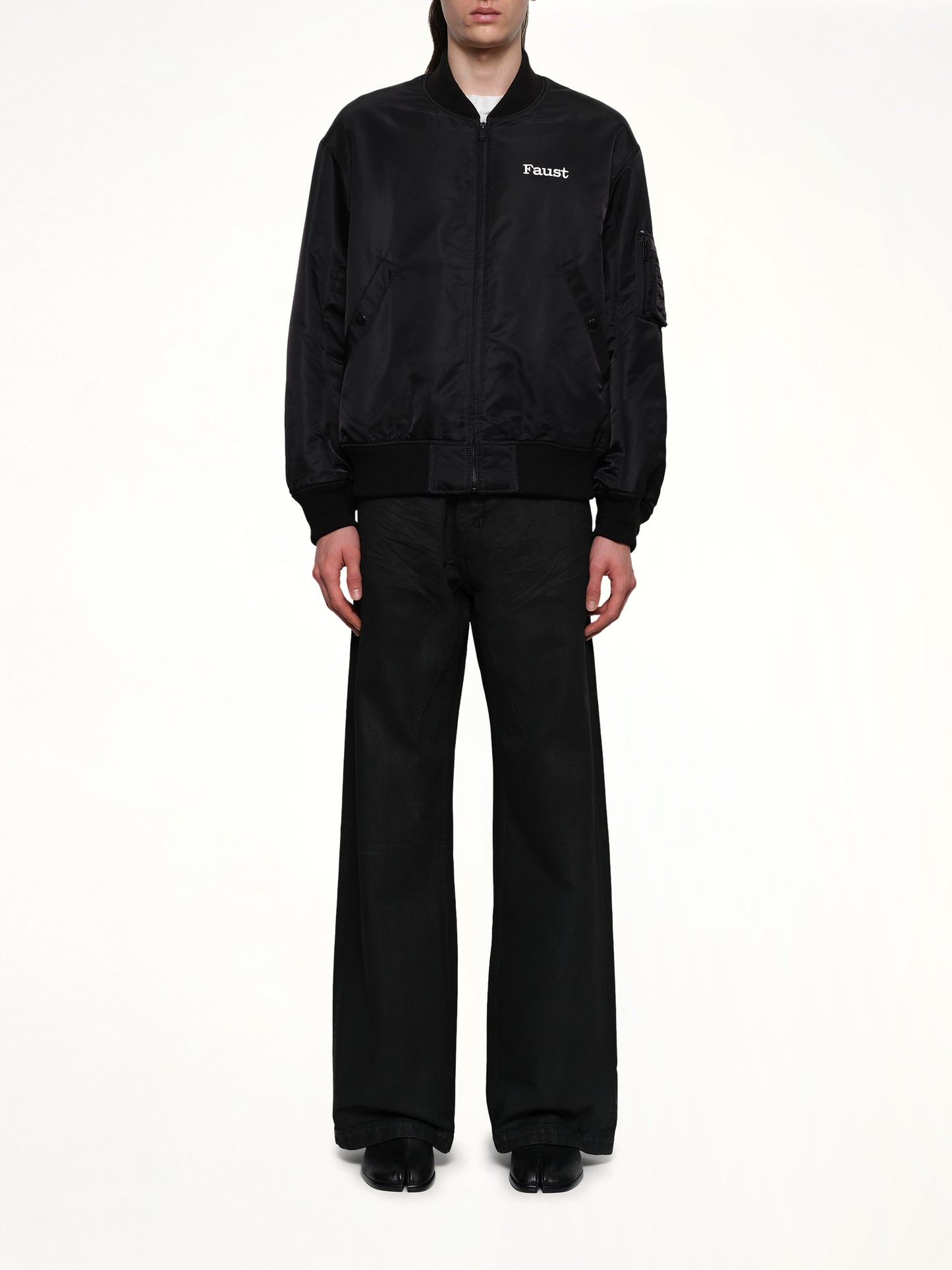 Faust Bomber Jacket in Black