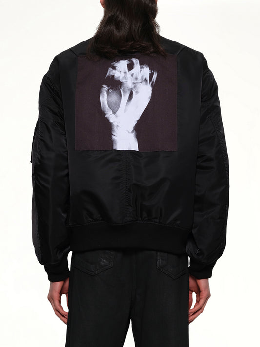 Faust Bomber Jacket in Black
