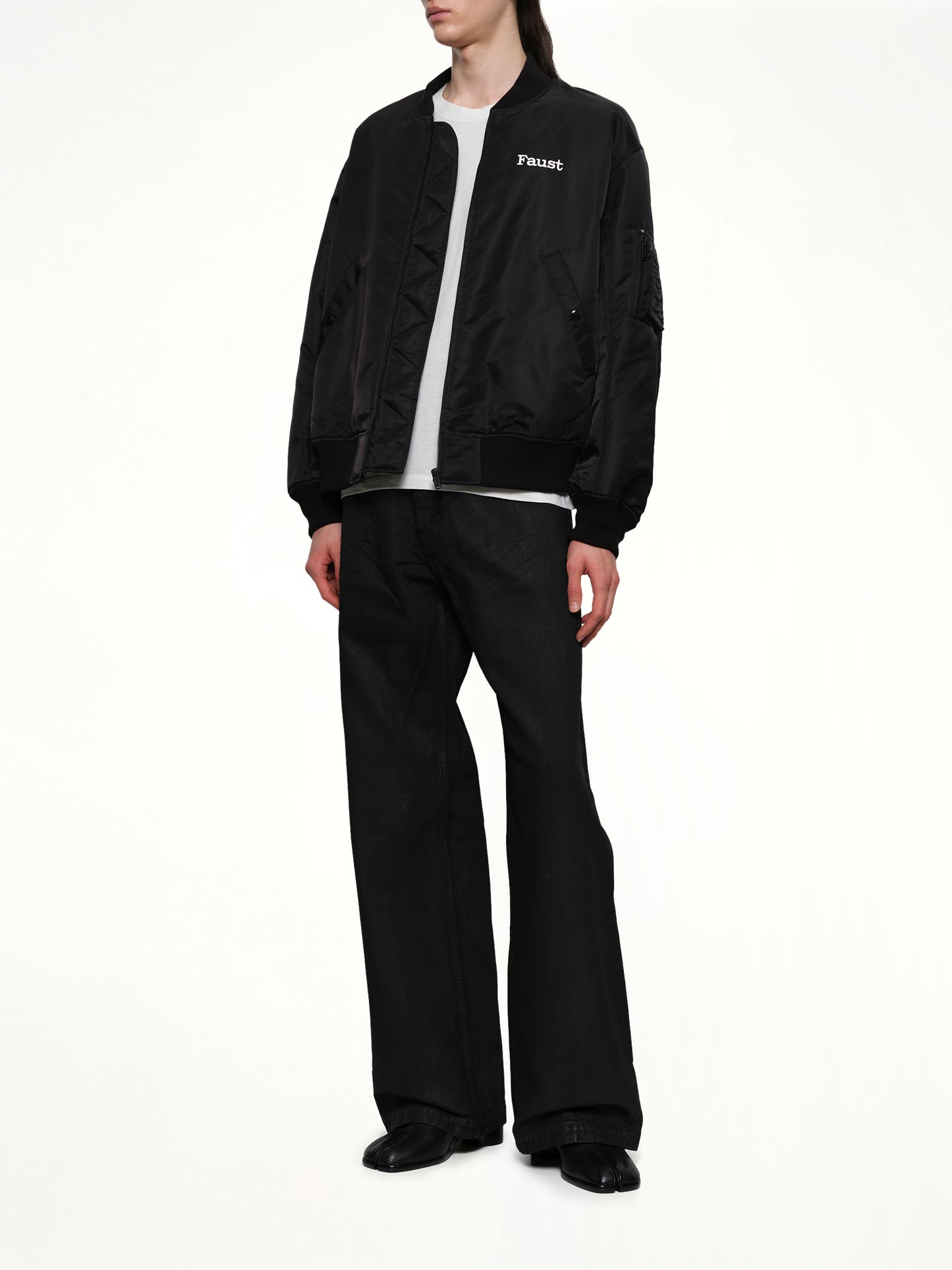 Faust Bomber Jacket in Black