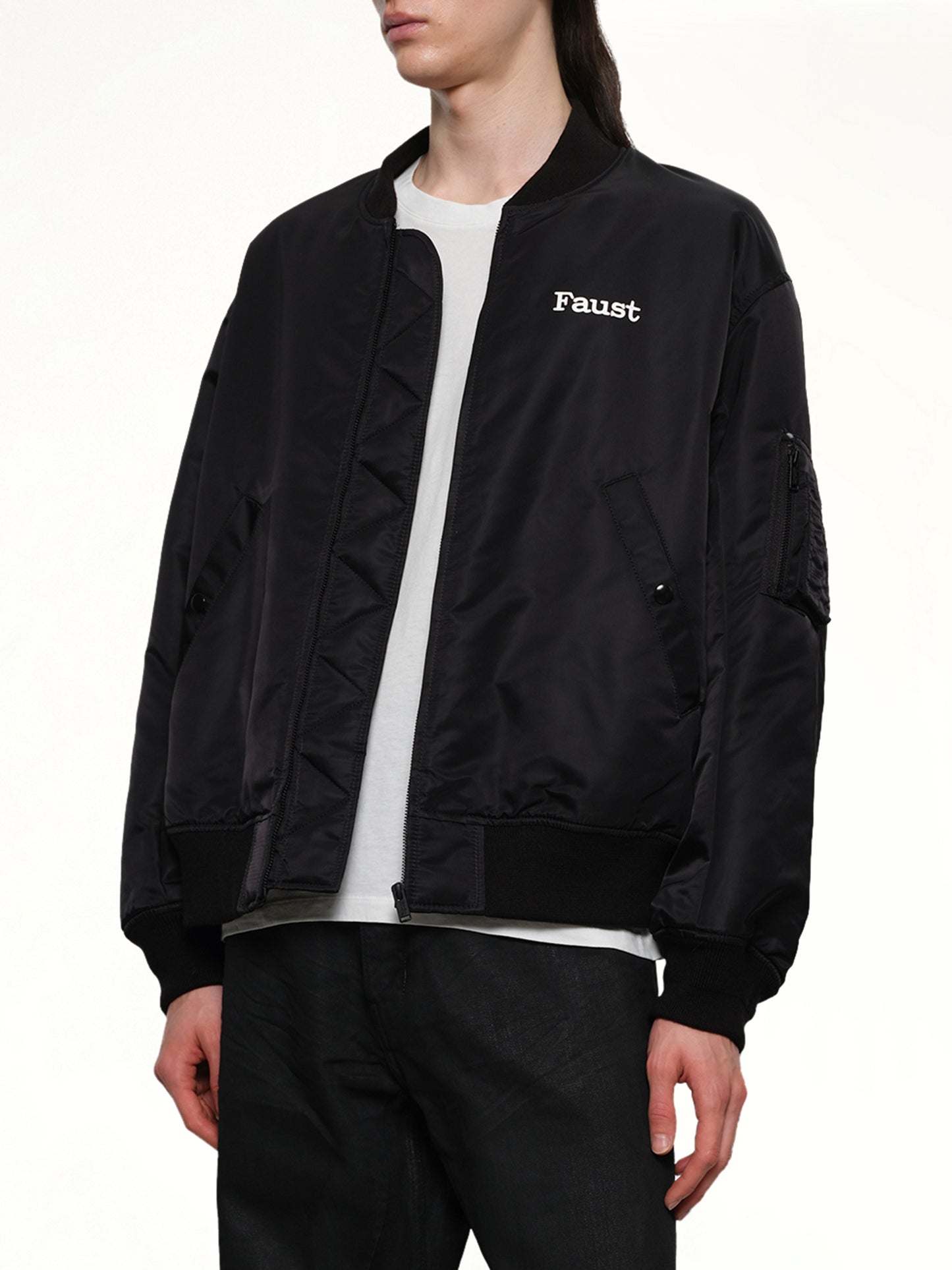 Faust Bomber Jacket in Black
