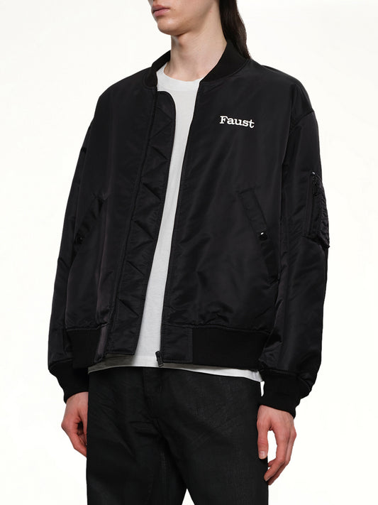 Faust Bomber Jacket in Black