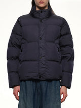 410001 Garment Dyed Crinkle Nylon Down in Navy Blue