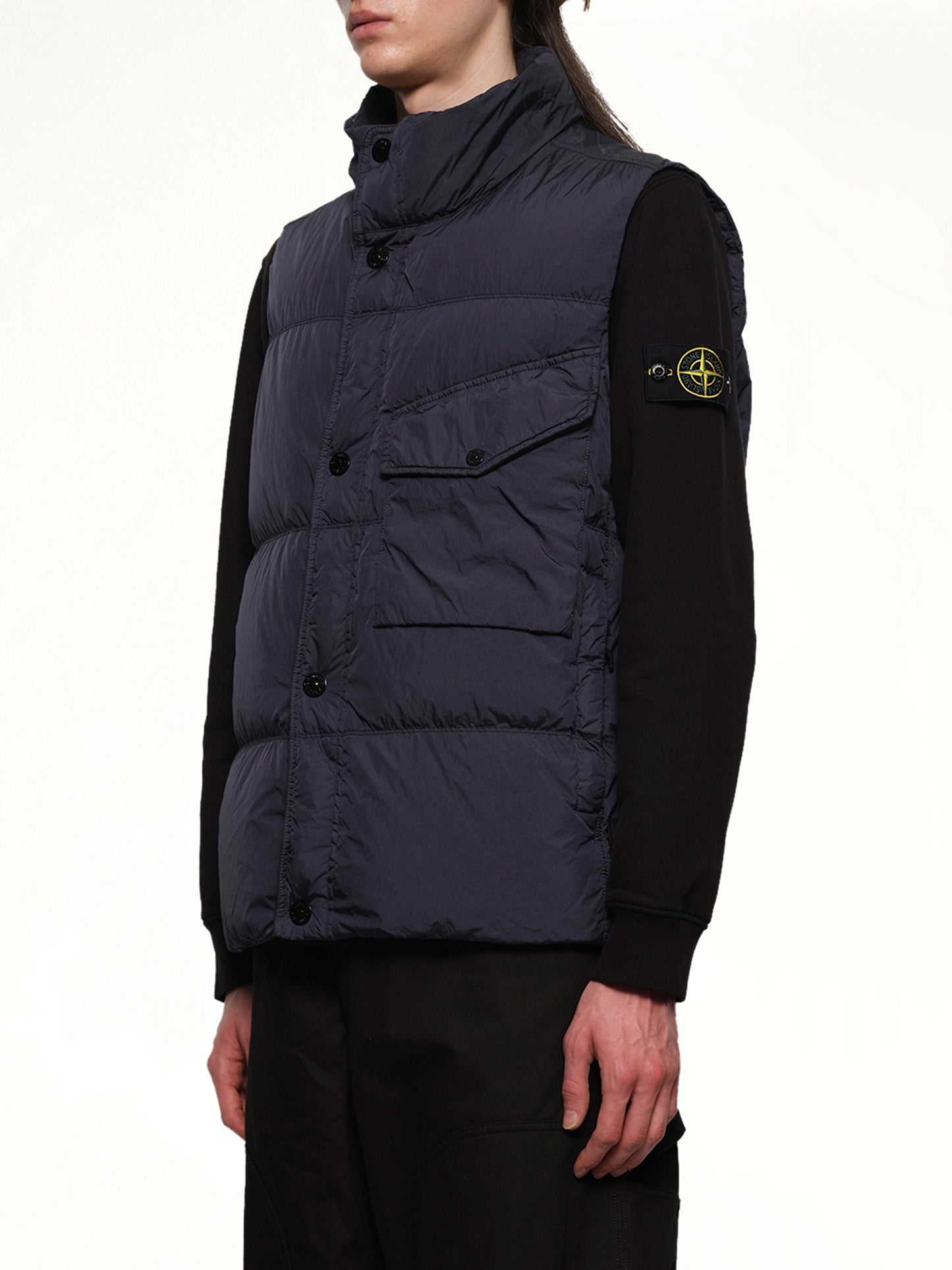 G10000 Puffer Gilet in Navy Blue
