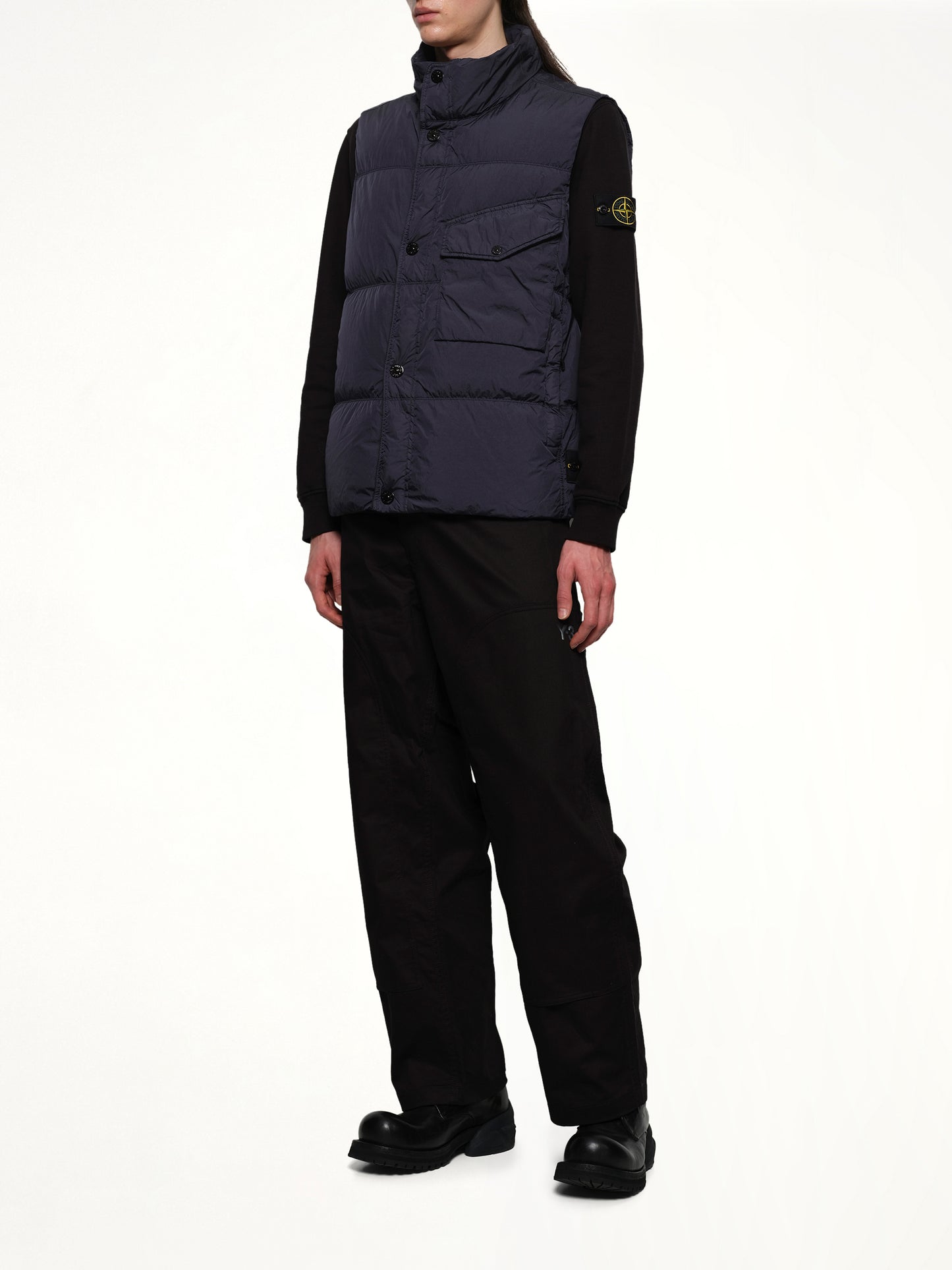 G10000 Puffer Gilet in Navy Blue