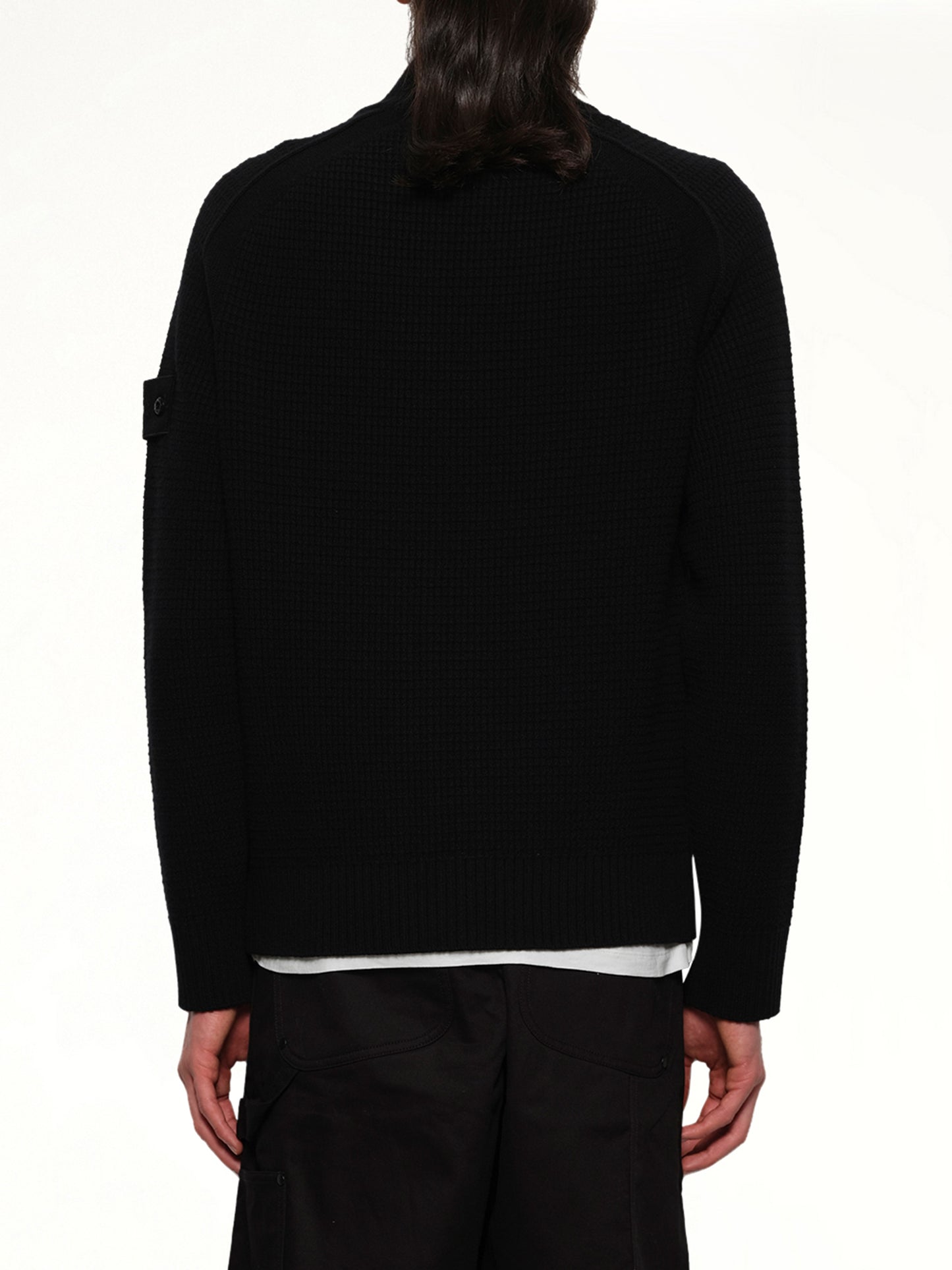 510008 Knit Cardigan in Black