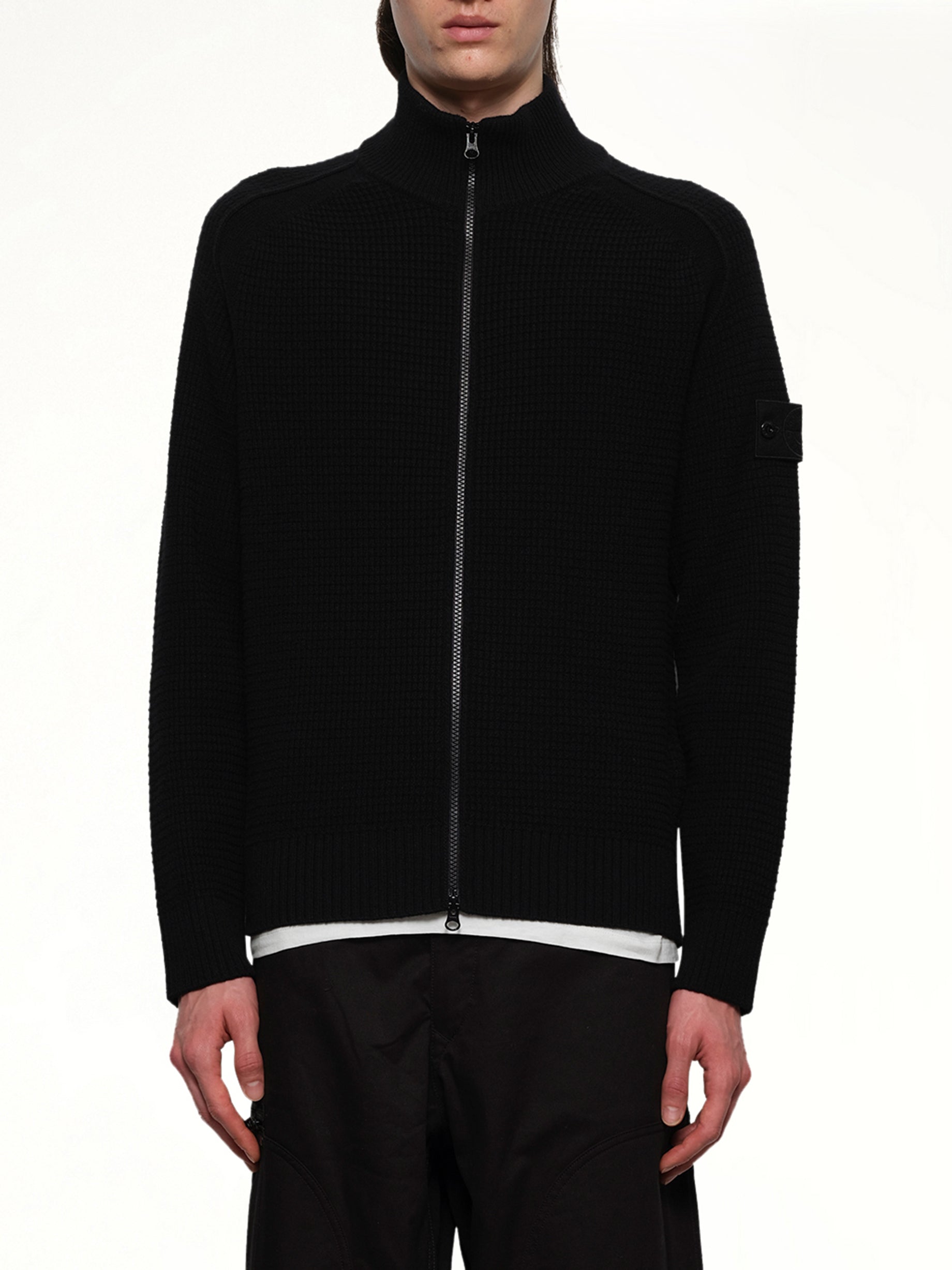 510008 Knit Cardigan in Black