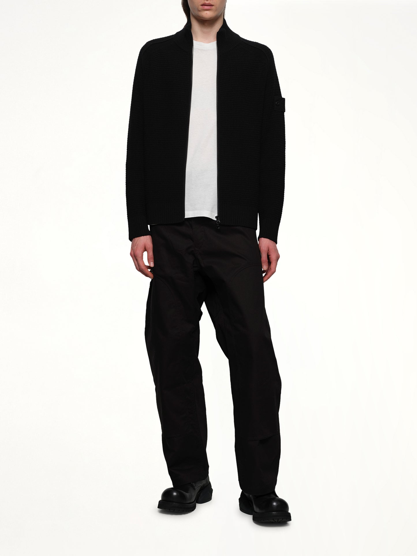 510008 Knit Cardigan in Black