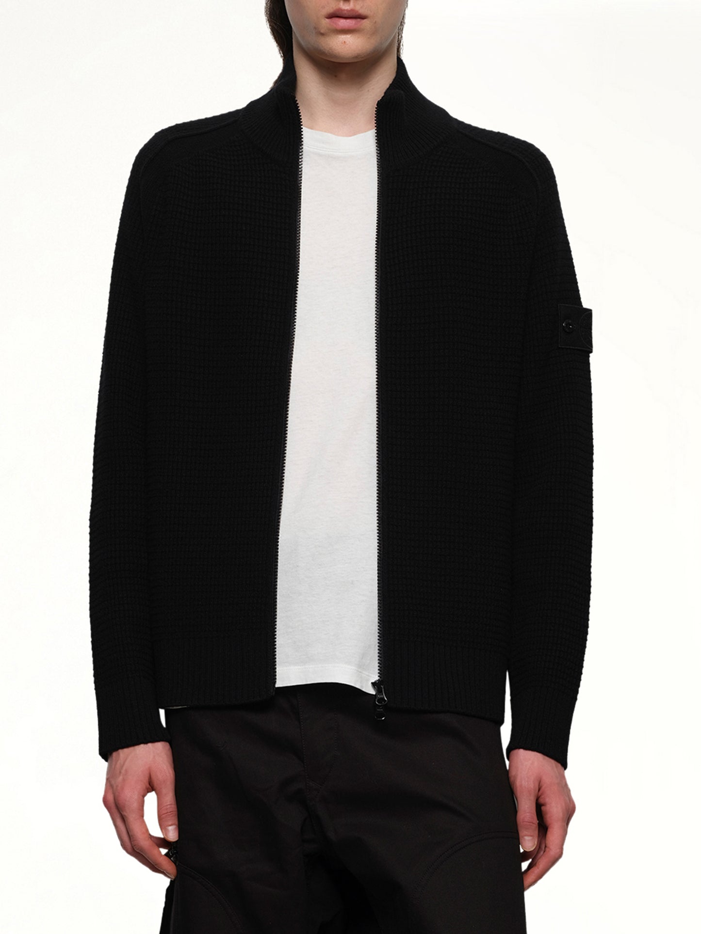 510008 Knit Cardigan in Black