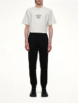 620001 Cotton Fleece Sweatpants in Black