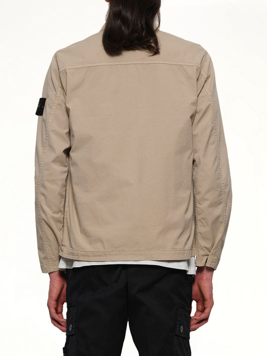 120000 Supima Overshirt in Desert