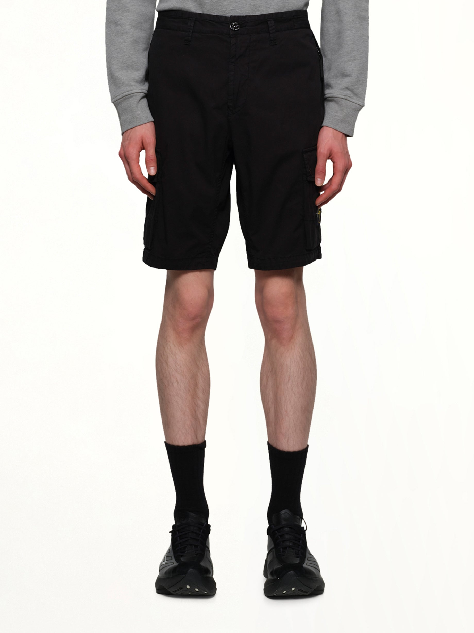 L10001 Supima Bermuda Shorts in Black