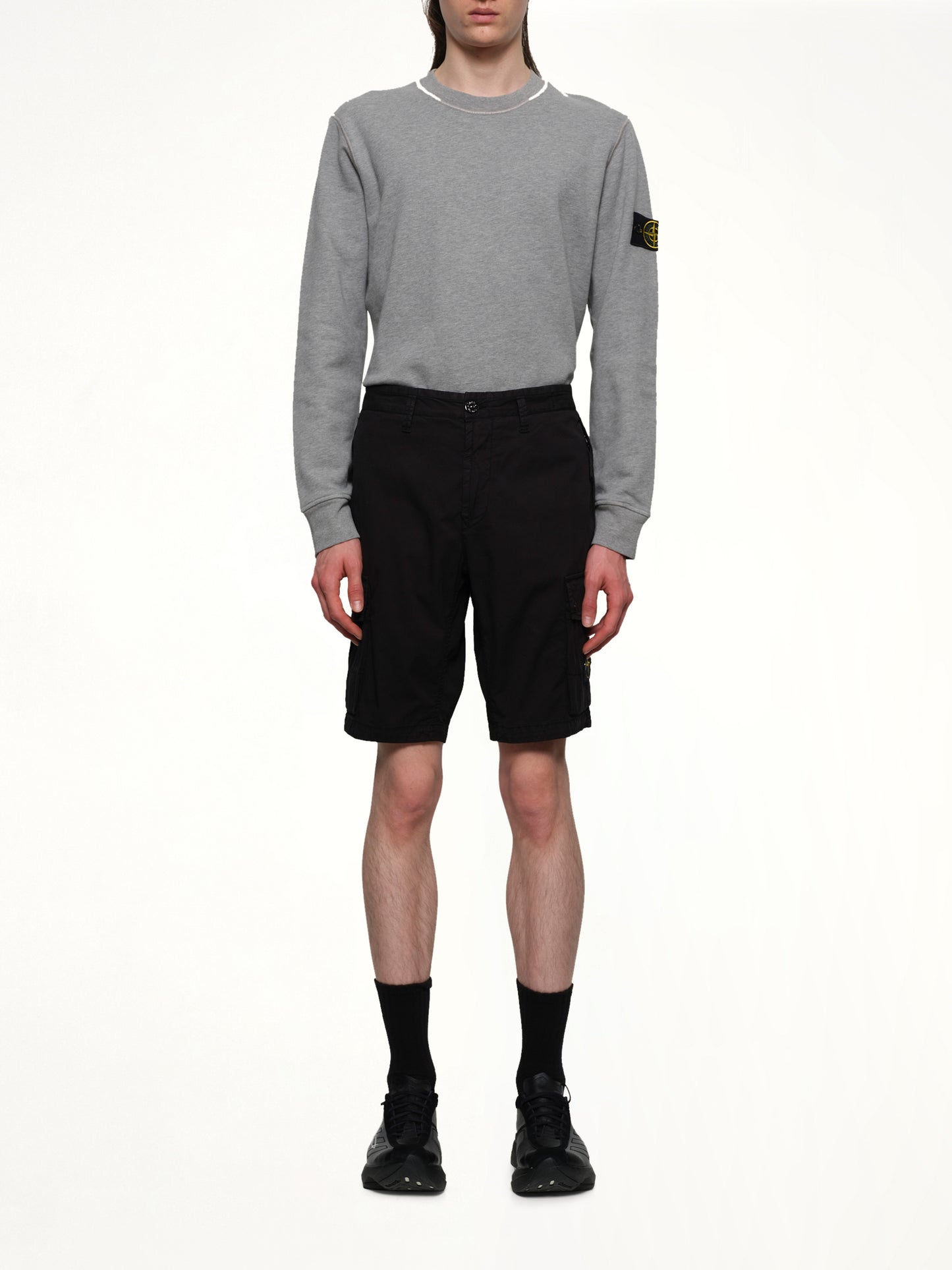 L10001 Supima Bermuda Shorts in Black