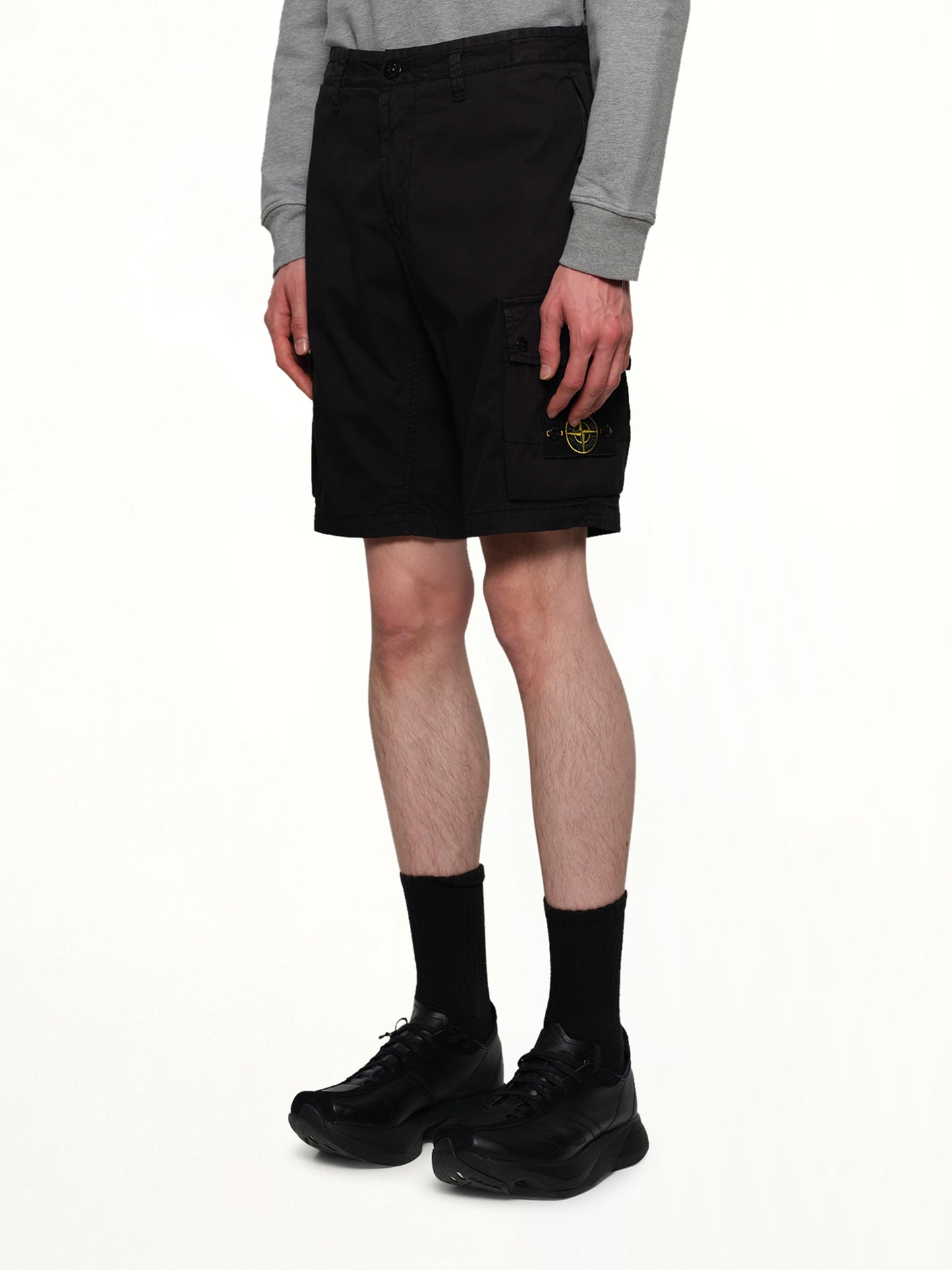 L10001 Supima Bermuda Shorts in Black