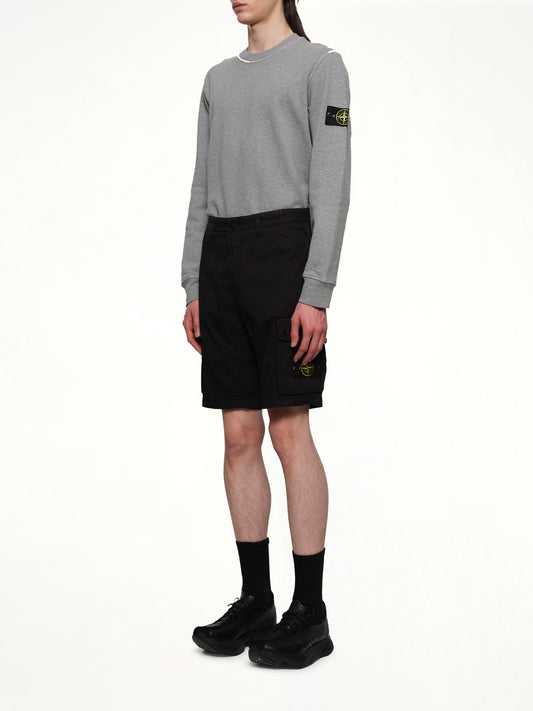 L10001 Supima Bermuda Shorts in Black