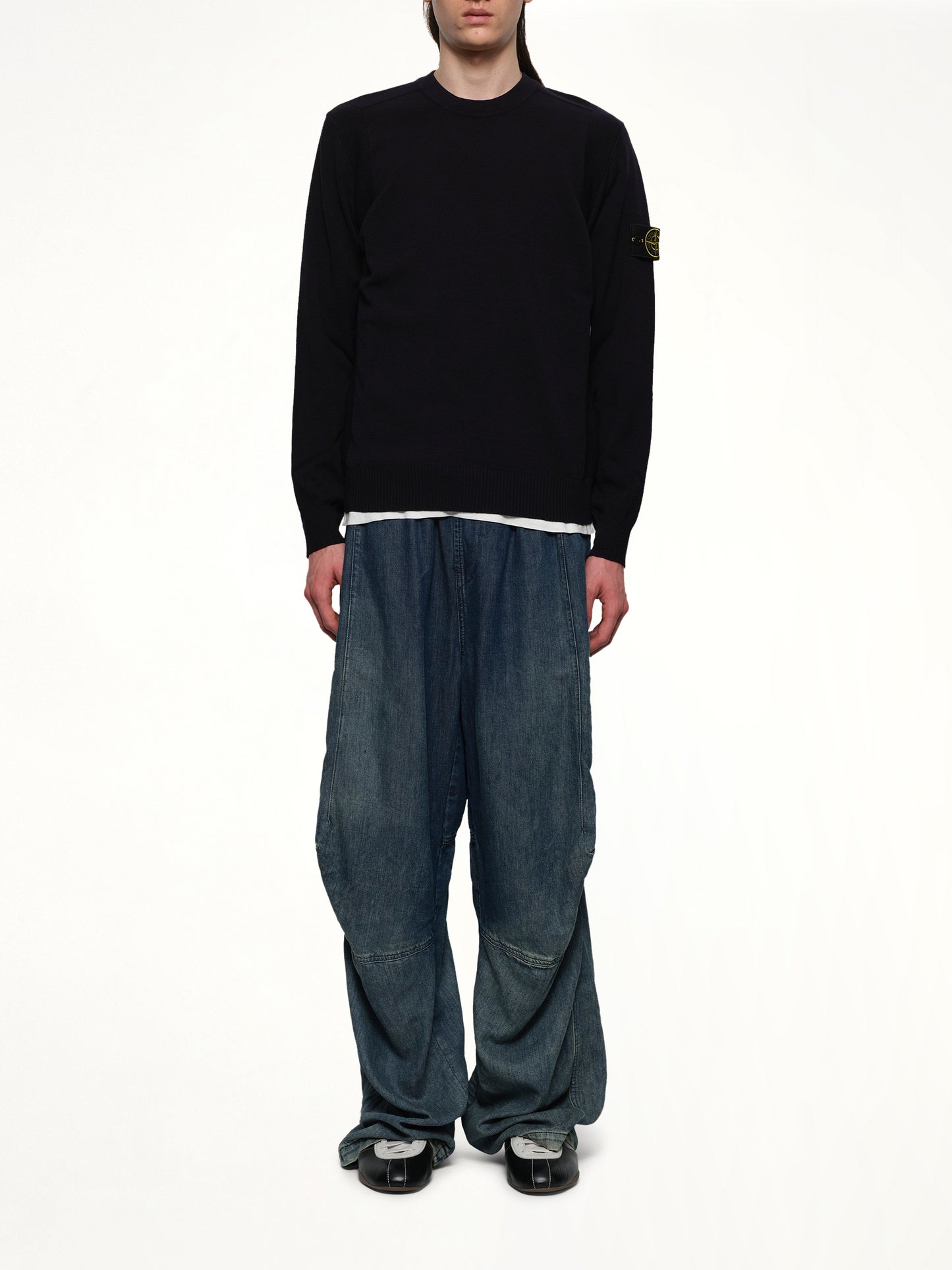 510000 Crewneck Sweatshirt in Navy Blue