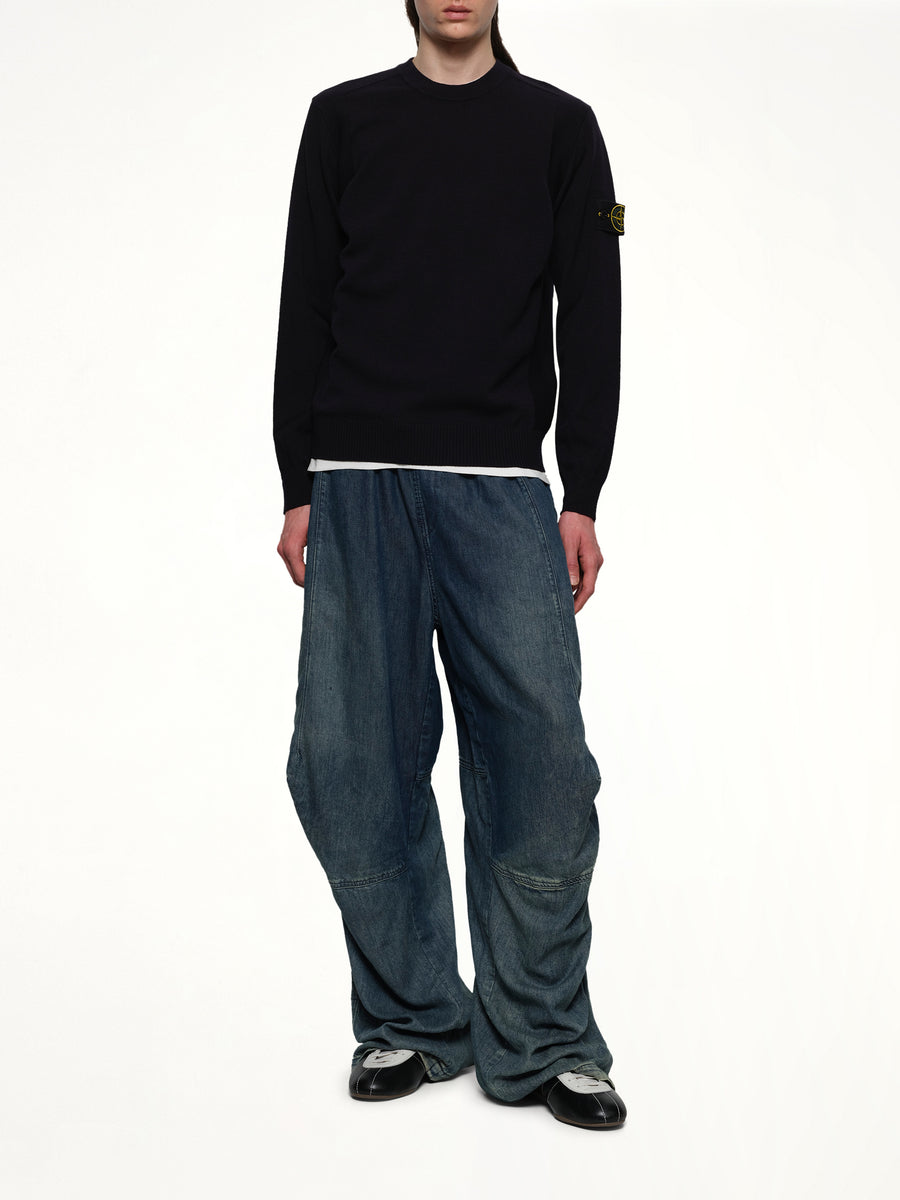 5100001 Crewneck Sweatshirt in Navy Blue