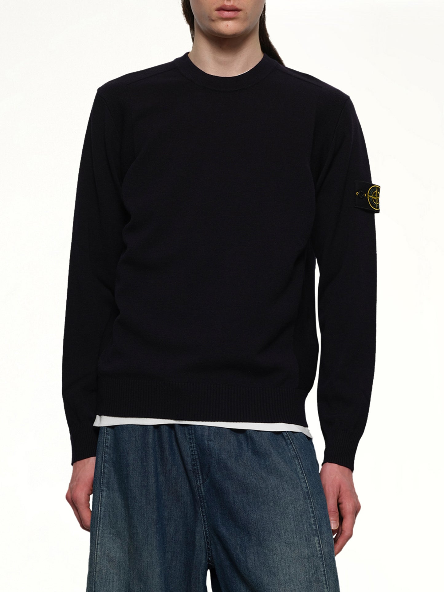 510000 Crewneck Sweatshirt in Navy Blue