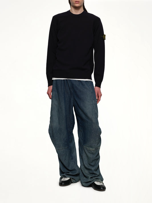 510000 Crewneck Sweatshirt in Navy Blue