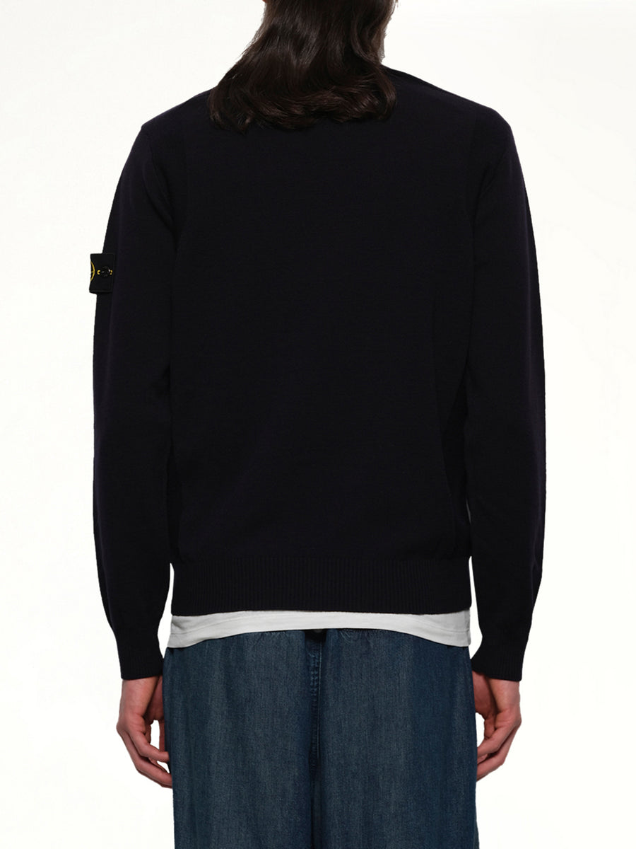 5100001 Crewneck Sweatshirt in Navy Blue