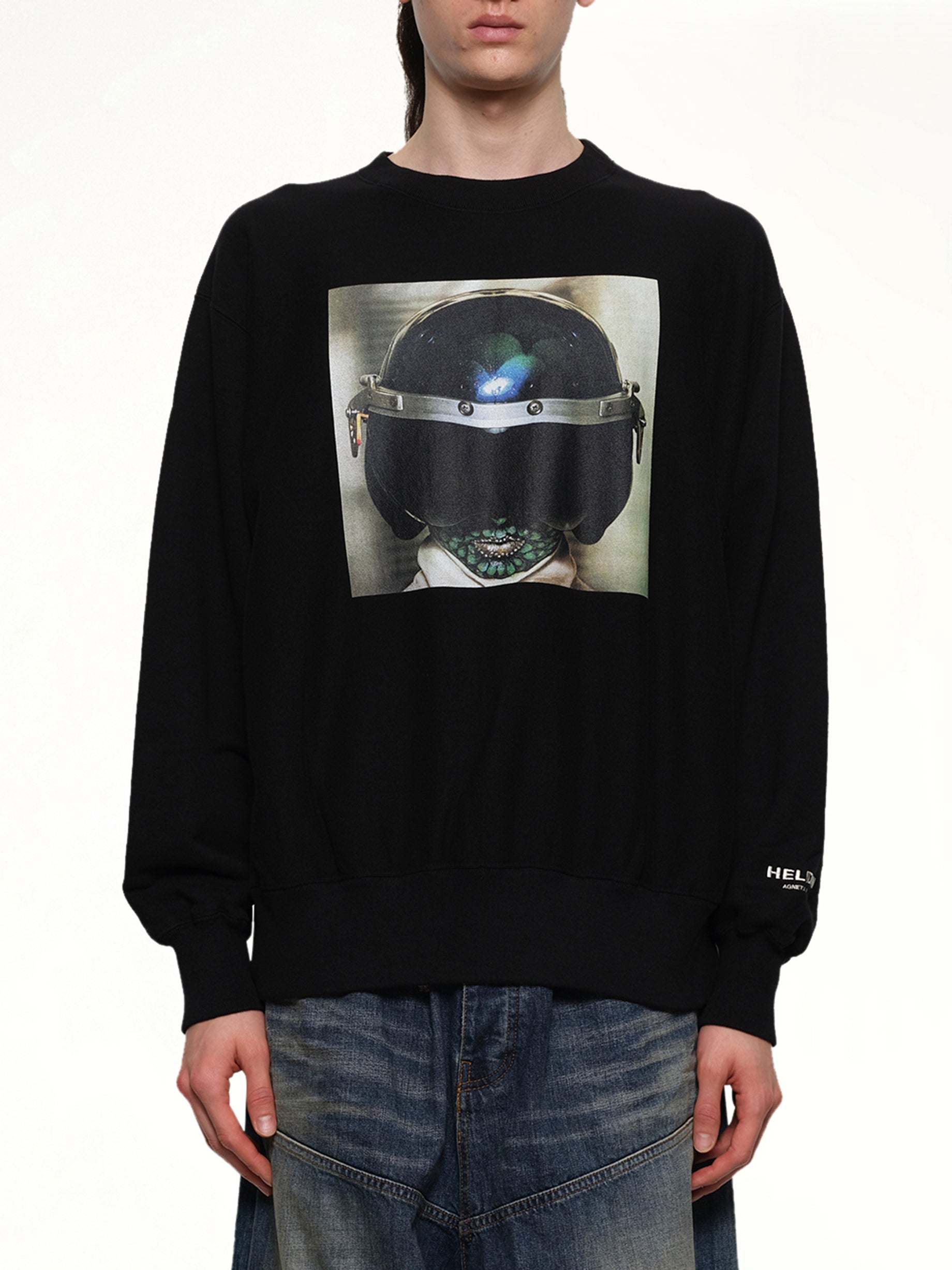 Heldon L/S T-Shirt in Black